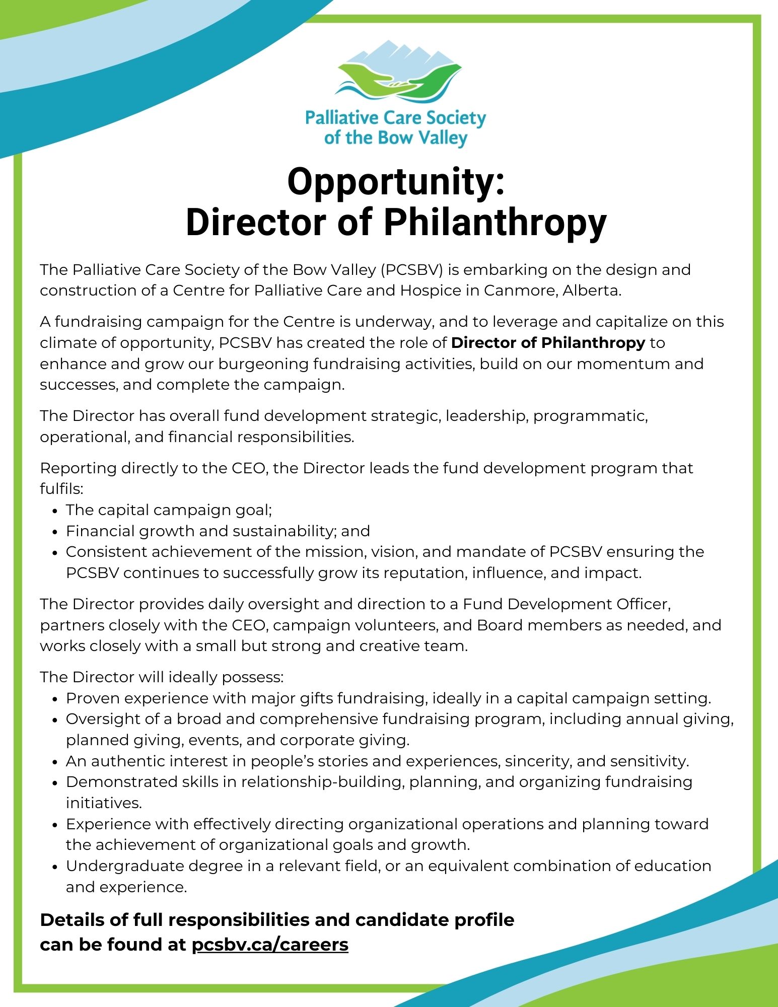 Director of Philanthropy Summary Image